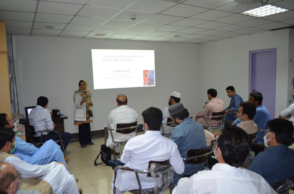 Capacity Building Training Session for Clinical Management of COVID19